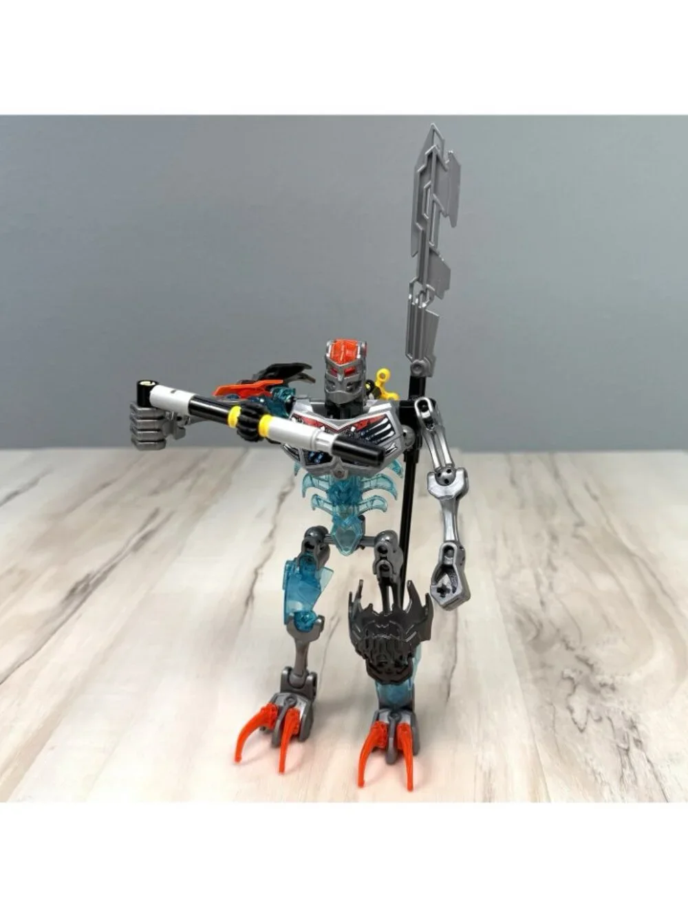 2015 LEGO Bionicle 70791 Skull Warrior INCOMPLETE Missing Bow Pieces Masks READ